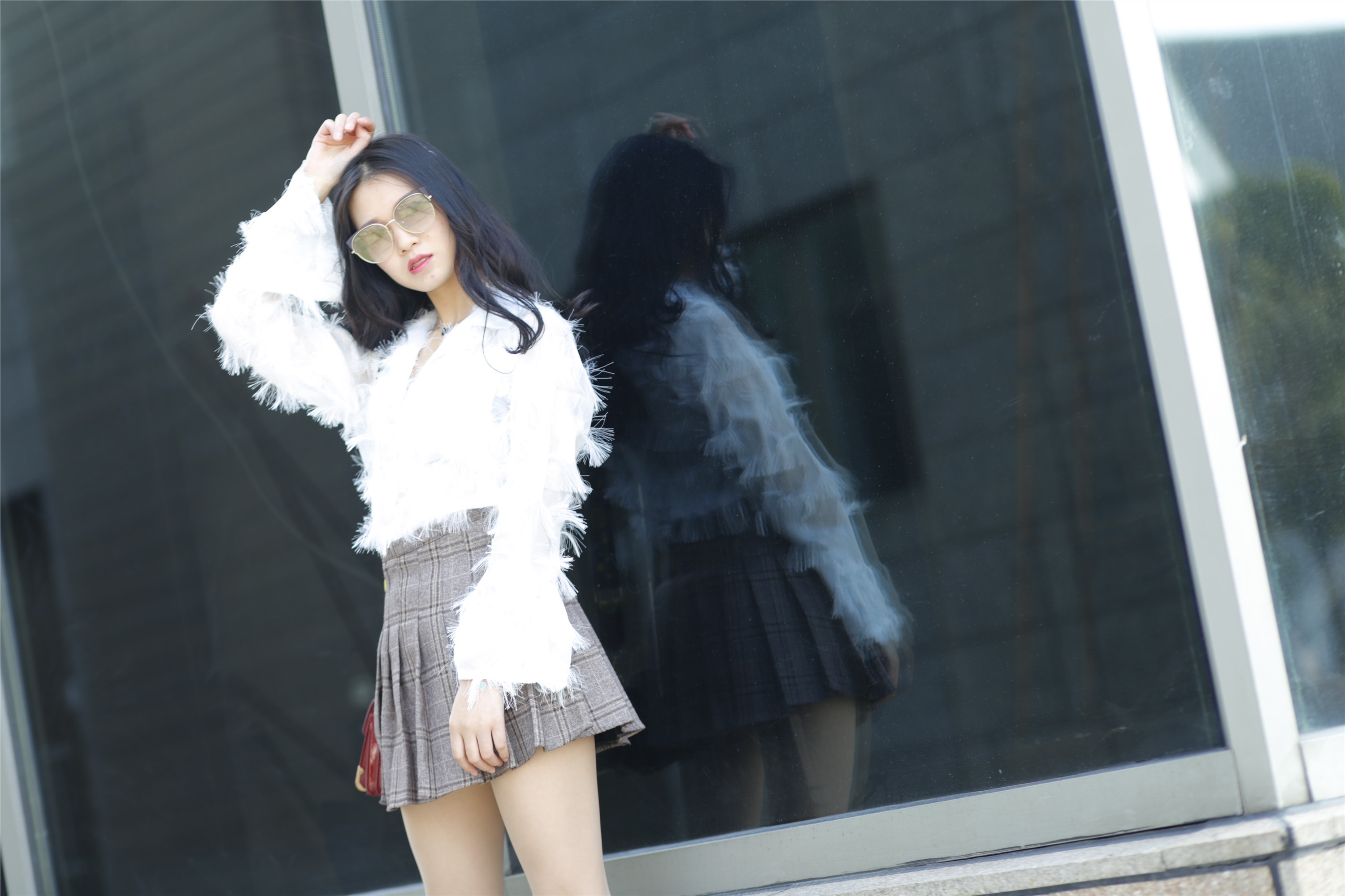 奈丝写真 NO.082 小敏-编织纹高跟鞋